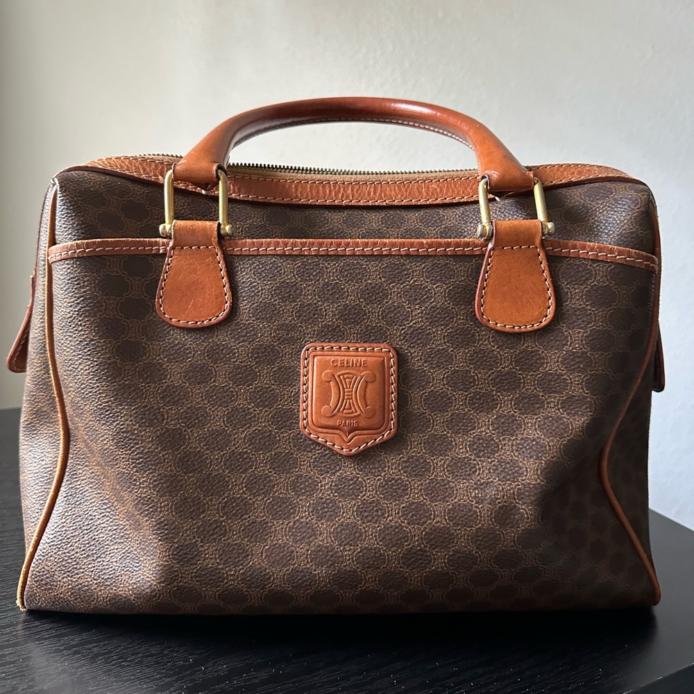 Vintage Celine Boston Bag